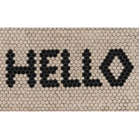 Hello Hex Tile 1'6" x 2'6" Rug